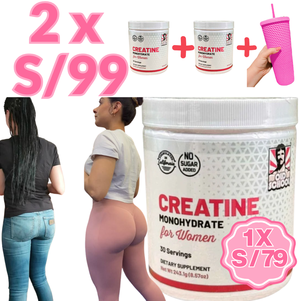 CREATINA AUMENTO DE GLUTEOS + COLAGENO🍑 + TOMATODO🎁